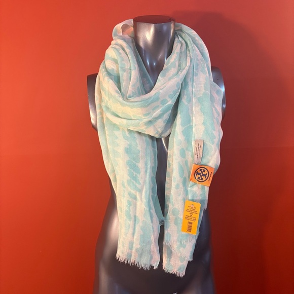 Tory Burch Accessories - Tory Burch Mint Green Scarf
